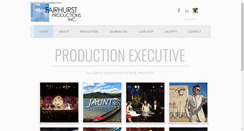 Desktop Screenshot of fairhurstproductions.com